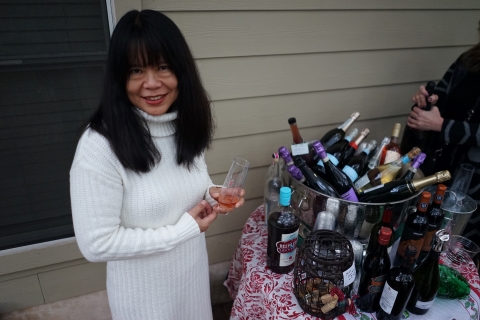 new years day hair of the dog at darla's house bubbles