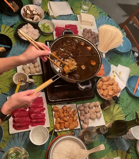 spicy seafood hotpot