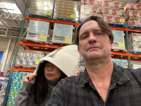 "it's a hat!" costco
