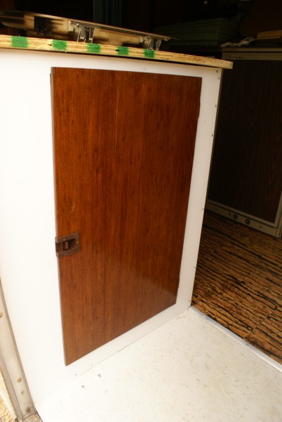 bamboo door