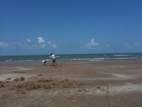 gulf of mexico from south padre island