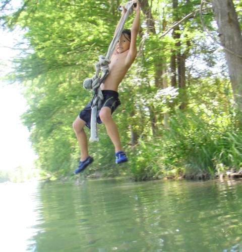 rope swing wimberley river rd