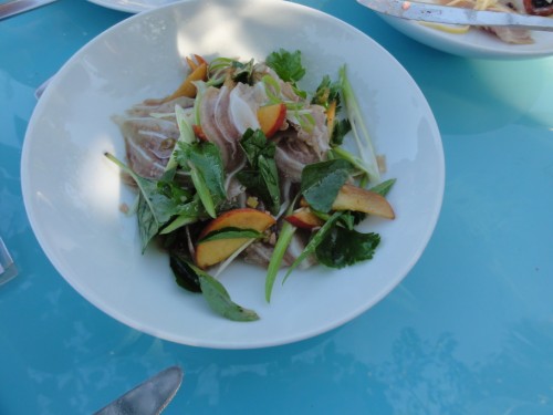 pig ear salad at monterey pig ear salad at monterey