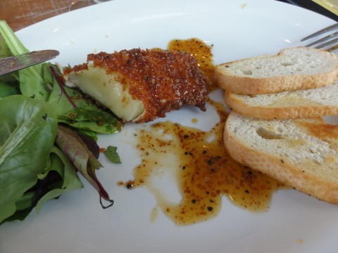 fried brie and habanero jelly from hugos fried brie and habanero jelly from hugos