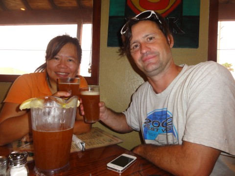 wheat whit beer at padre island brewing company wheat whit beer at padre island brewing company