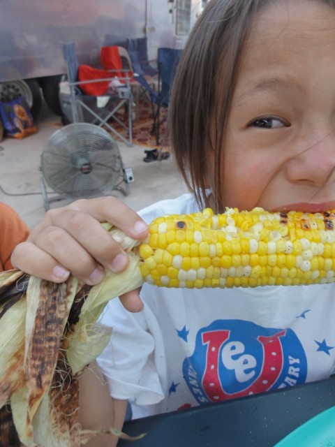 roasted corn ears roasted corn ears