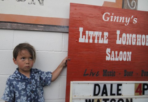 sad boy at chicken shit bingo ginny's little longhorn saloon
