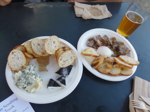 antonelli's cheese plate from seedling food truck austin antonelli's cheese plate from seedling food truck austin