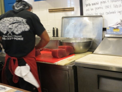 fresh tuna poke kona hawaii