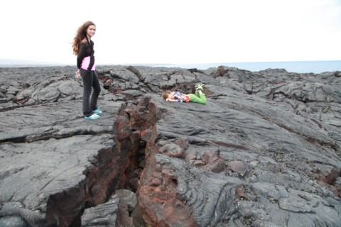 lava hike hawaii