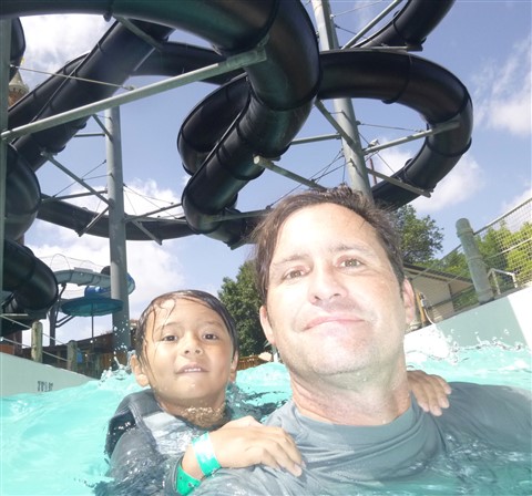 schlitterbahn schuster selfie 