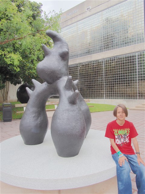 houston joan miro sculpture