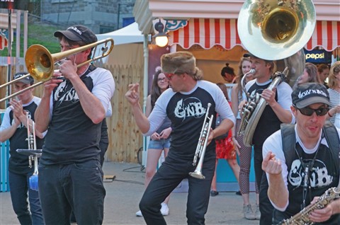 GNB band groove and brass band montreal jazz festival 2015