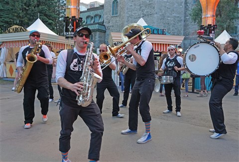 groove and brass band montreal jazz festival GNB