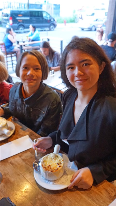 french onion soup at nyk's bistro montreal 2015