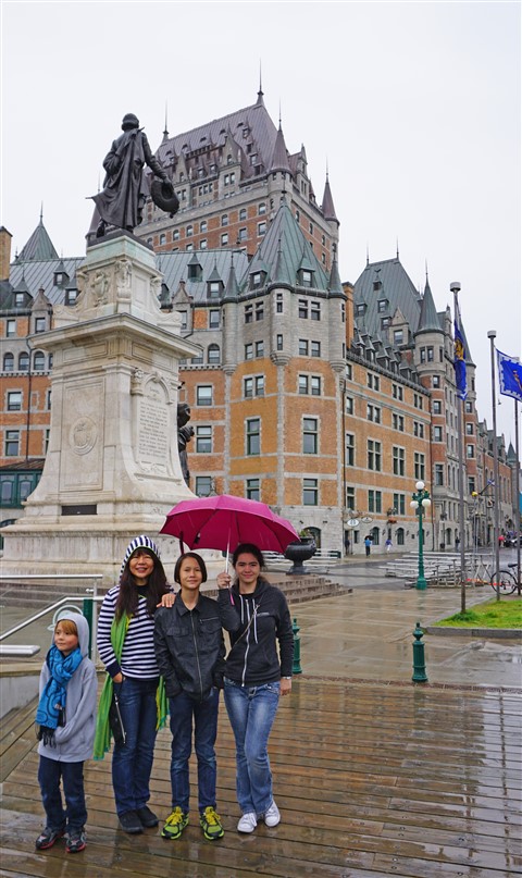 quebec castle chateau frontenac
