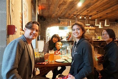 quebec lumberjack food at la buche