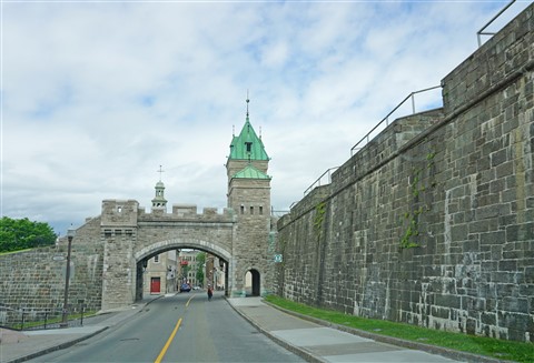 quebec city walled fortified