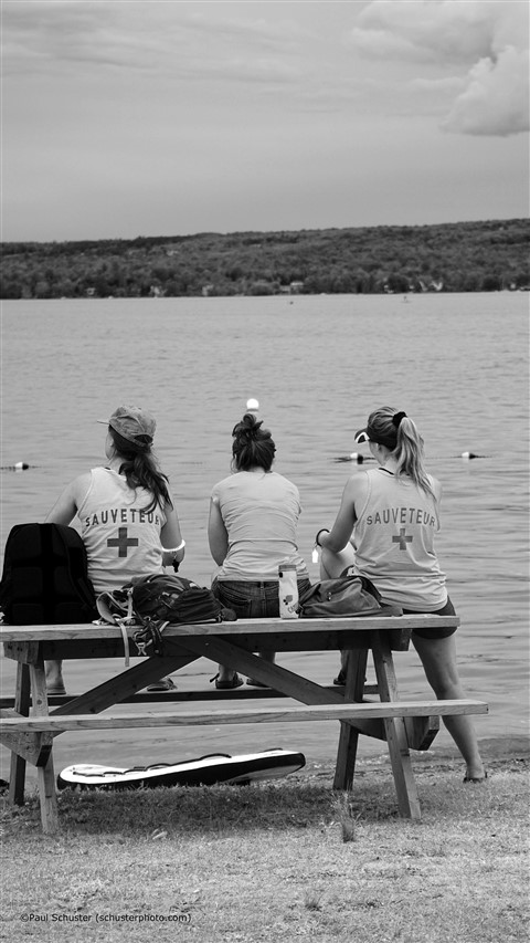 savateur lac memphremagog quebec le femme