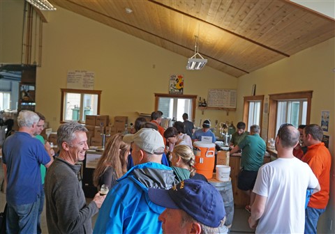 hill farmstead brewery vermont growler line