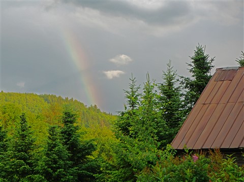 a sign from the heavens Hill Farmstead NEK Vermont from Parker Pies