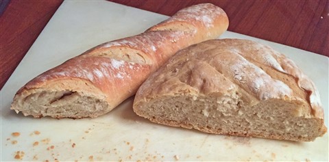 how to bake rustic bread recipe