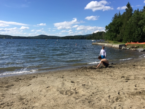 lake caspian beach summer 2016