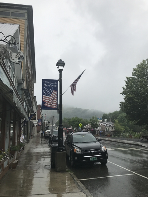 rainy summer hardwick vermont 2017