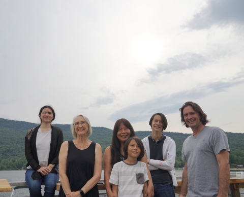 elmore store deck elmore pond vermont vt