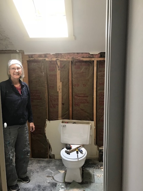 gutted down to the studs