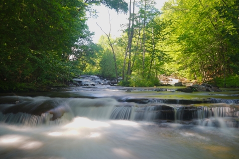 west danville vermont joe's brook waterfall vt NEK