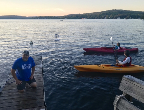 joe's pond vermont kayak