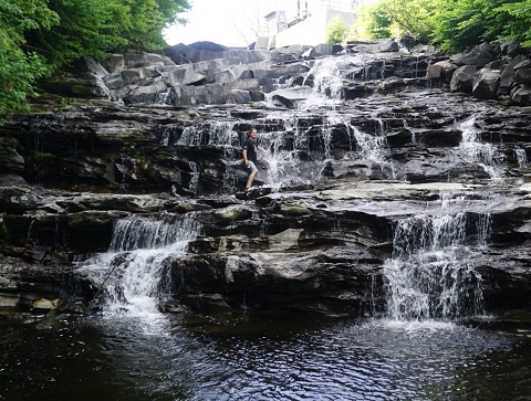 joe's brook falls joes pond danville vt