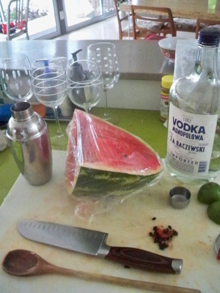 watermelon shaker - the amh summer cocktail