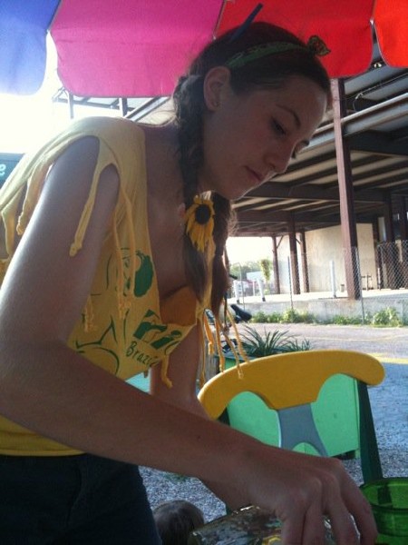 drink set-up at Rio's drink set-up at Rio's