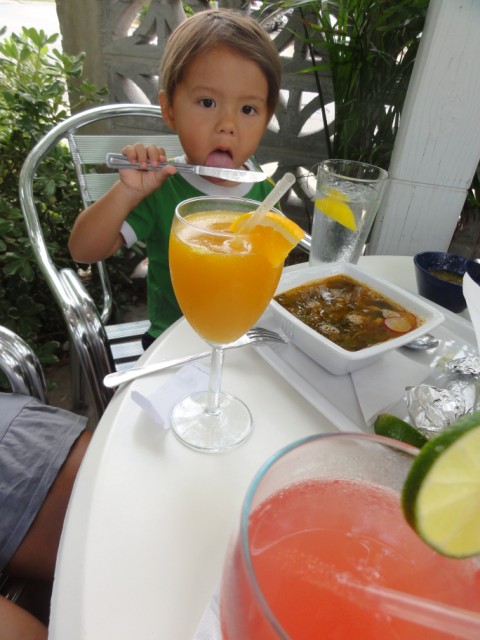 mango bellini watermelon posole