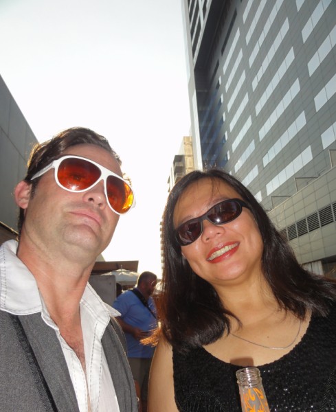 paul schuster and wife at w hotel party austin monthly coco breve party paul schuster and wife at w hotel party austin monthly coco breve party