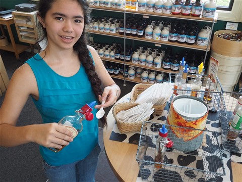 maple syrup samplecabot annex vermont