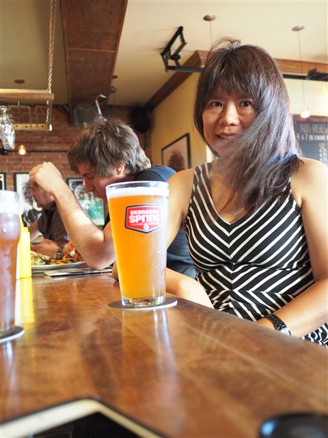 summer weizen at Nyk's pub montreal