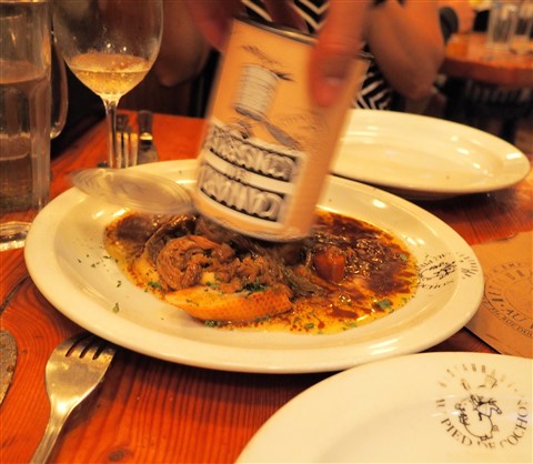 au piede de cochon duck in a can