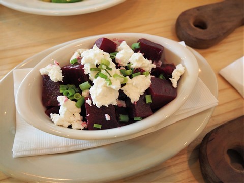 farmhouse tap and grill beets and cheese