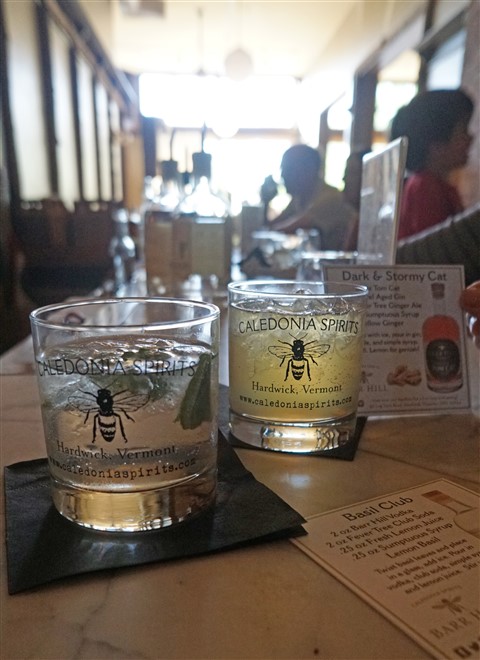 Caledonia Spirits Barr Hill Hardwick First Friday pop-up bar