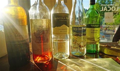 First Friday Hardwick Vermont wine tasting from Buffalo Mountain Co-Op