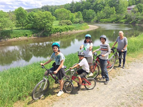 LVRT Morrisville Oxbow park Vermont