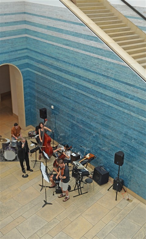 blanton museum of art soundspace mediums