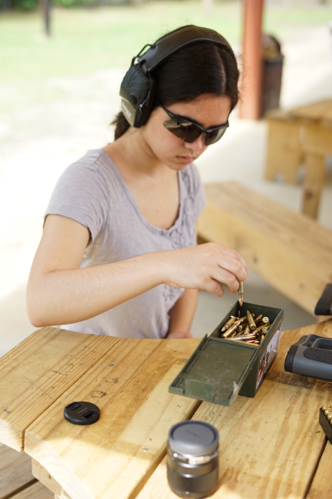 daughter and her ammunitions