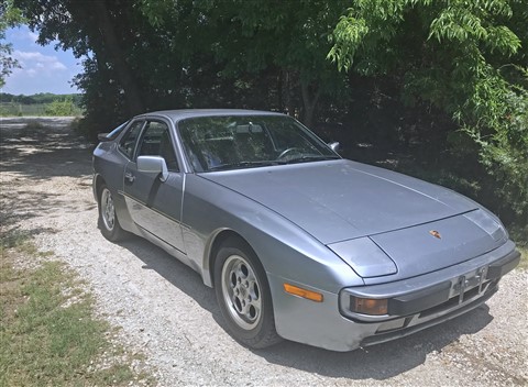 vintage porsche 944 glacier blue metallic