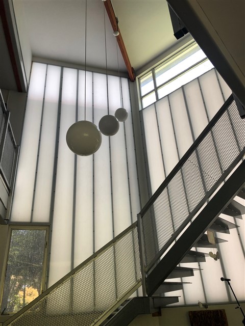 aluminet sun shade over polygal wall 78746 reduce solar gain austin aluminet sun shade over polygal wall 78746 reduce solar gain austin