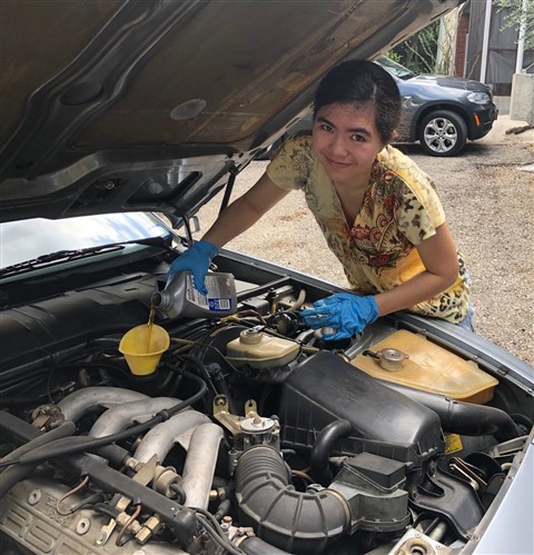 1985.5 porsche 944 oil change 