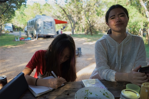 pedernales campground shelter rv site